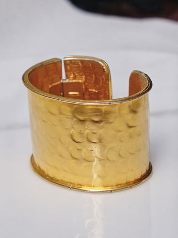 Yves Saint Laurent YSL Couture Serpents Cuff Bangle (vintage)